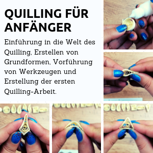 Origami Quilling Stift Roller Papierstreifen Elektronisch DIY Basteln Zubehör 