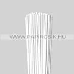   Weiß (Schneeweiß), 4mm Quilling Papierstreifen (100 Stück, 49 cm)