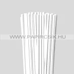   Weiß (Schneeweiß), 6mm Quilling Papierstreifen (90 Stück, 49 cm)