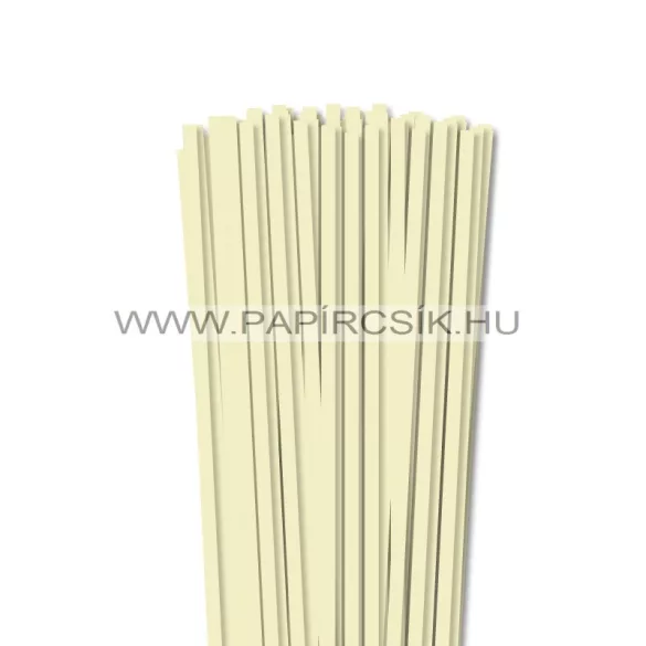 XL-Paket - Vanille, 6mm Quilling Papierstreifen (240 Stück, 49 cm)