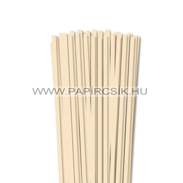 XL-Paket - Creme, 6mm Quilling Papierstreifen (240 Stück, 49 cm)