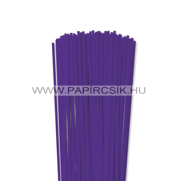 Violett, 4mm Quilling Papierstreifen (100 Stück, 49 cm)