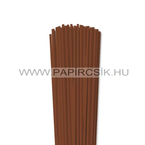Braun, 4mm Quilling Papierstreifen (100 Stück, 49 cm)