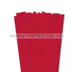   Leuchtend Rot, 10mm Quilling Papierstreifen (50 Stück, 49 cm)