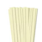   XL-Paket - Vanille, 10mm Quilling Papierstreifen (150 Stück, 49 cm)