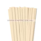 Creme, 10mm Quilling Papierstreifen (50 Stück, 49 cm)