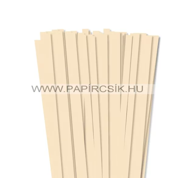 XL-Paket - Creme, 10mm Quilling Papierstreifen (150 Stück, 49 cm)