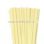 Hellgelb, 10mm Quilling Papierstreifen (50 Stück, 49 cm)