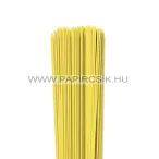   Zitronengelb, 2mm Quilling Papierstreifen (120 Stück, 49 cm)