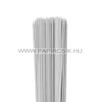 Hellgrau, 2mm Quilling Papierstreifen (100 Stück, 49 cm)