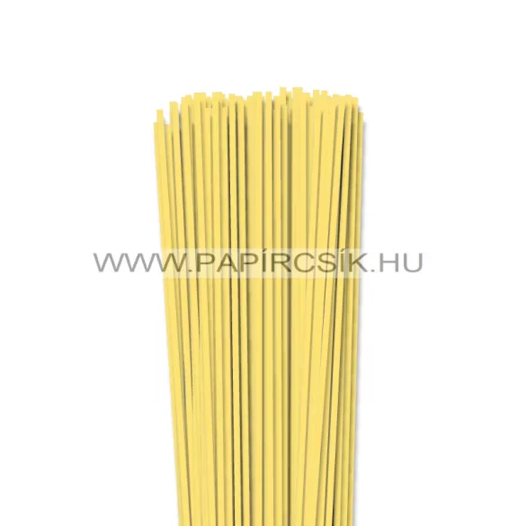 Kanariengelb, 3mm Quilling Papierstreifen (100 Stück, 49 cm)