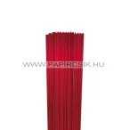   Rot (Metallisch), 3mm Quilling Papierstreifen (100 Stück, 49 cm)