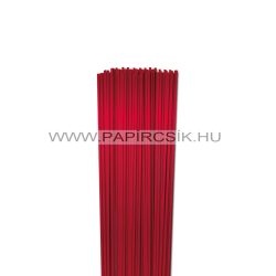   Rot (Metallisch), 3mm Quilling Papierstreifen (120 Stück, 49 cm)