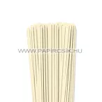 Elfenbein, 4mm Quilling Papierstreifen (100 Stück, 49 cm)