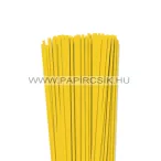 Bananengelb, 4mm Quilling Papierstreifen (100 Stück, 49 cm)