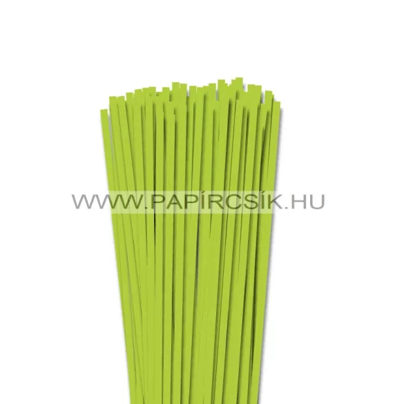 Frühlingsgrün, 5mm Quilling Papierstreifen (100 Stück, 49 cm)