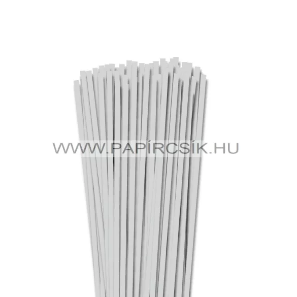 Hellgrau, 5mm Quilling Papierstreifen (100 Stück, 49 cm)