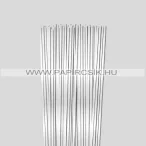   Weiß (Metallisch), 5mm Quilling Papierstreifen (100 Stück, 49 cm)