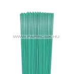   Minzgrün (Metallisch), 5mm Quilling Papierstreifen (100 Stück, 49 cm)