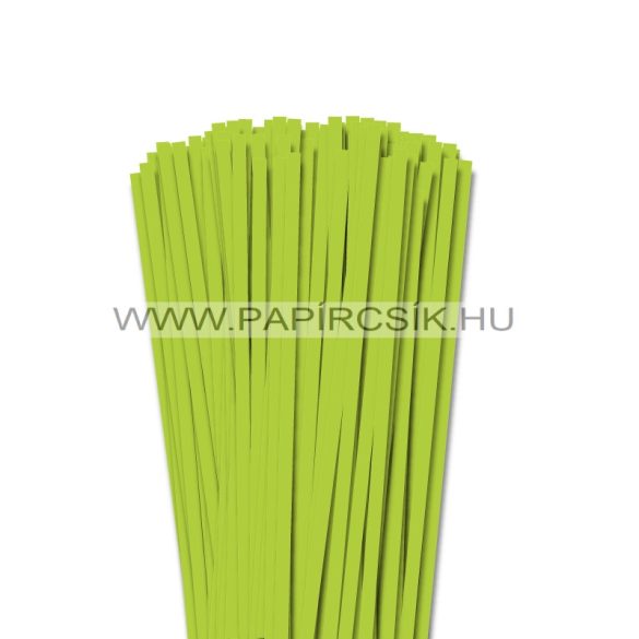 Frühlingsgrün, 6mm Quilling Papierstreifen (90 Stück, 49 cm)