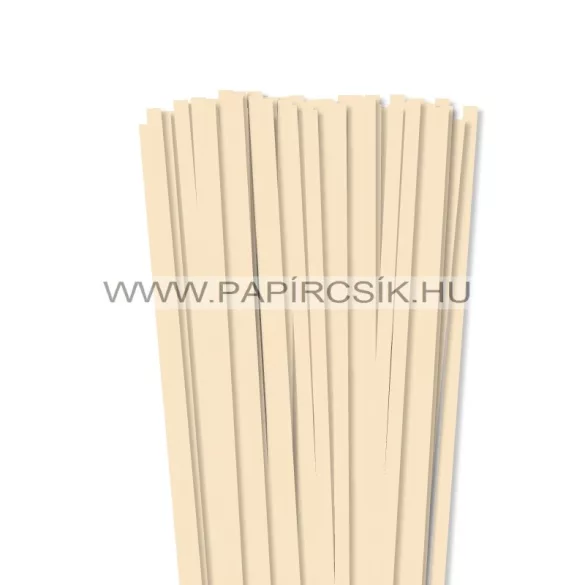 XL-Paket - Creme, 7mm Quilling Papierstreifen (240 Stück, 49 cm)
