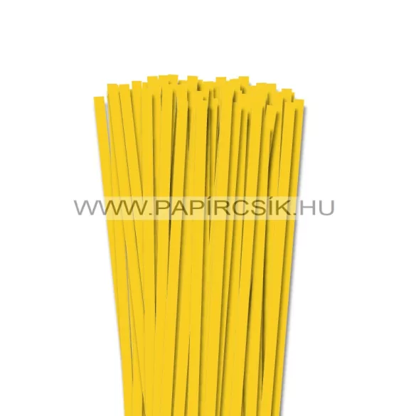 Bananengelb, 7mm Quilling Papierstreifen (80 Stück, 49 cm)