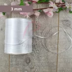 Satinband (Weiß, 3mm, 1 meter)