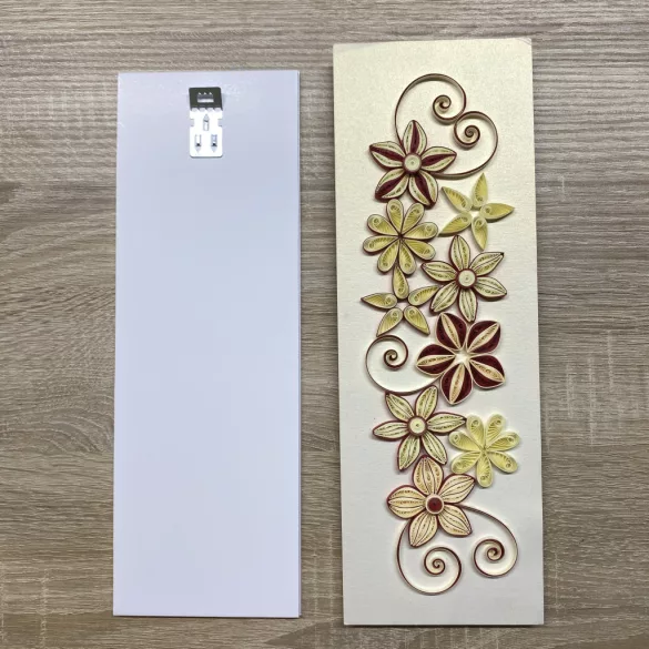 Wandbild-Rohling zum Dekorieren, SILBER METALLIC (2 Stk., 11 cm x 32 cm)