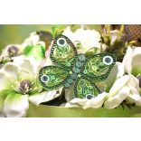 Schmetterling - Quilling Muster (210 Stück Streifen und Beschreibung mit Bilder)