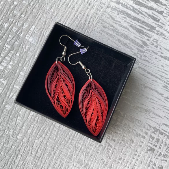 Ohrringe 3 – Quilling-Muster (100 Streifen, Ohrringteile 20 Stück/10 Paar pro Muster,  Beschreibung,  Werkzeuge)