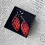 Ohrringe 3 – Quilling-Muster (100 Streifen, Ohrringteile 20 Stück/10 Paar, mit Muster und Beschreibung, mit Bildern)