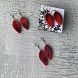 Ohrringe 3 – Quilling-Muster (100 Streifen, Ohrringteile 20 Stück/10 Paar, mit Muster und Beschreibung, mit Bildern)