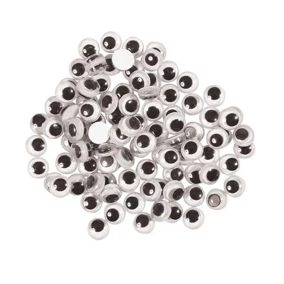 Vibrationsauge rund, selbstklebend, 8mm (10 Stück)