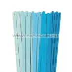 Hellblau Farbton, 10mm Quilling Papierstreifen (5x20, 49 cm)