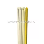 Hellgelb Farbton, 3mm Quilling Papierstreifen (5x20, 49 cm)
