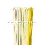 Hellgelb Farbton, 6mm Quilling Papierstreifen (5x20, 49 cm)
