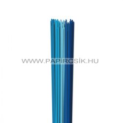 Blau Farbton, 2mm Quilling Papierstreifen (5x20, 49 cm)