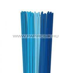 Blau Farbton, 6mm Quilling Papierstreifen (5x20, 49 cm)