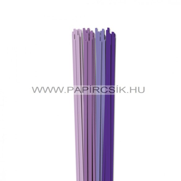 Violett Farbton, 4mm Quilling Papierstreifen (4x20, 49 cm)
