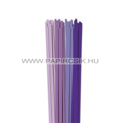 Violett Farbton, 5mm Quilling Papierstreifen (4x20, 49 cm)