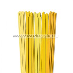 Gelb Farbton, 7mm Quilling Papierstreifen (5x20, 49 cm)